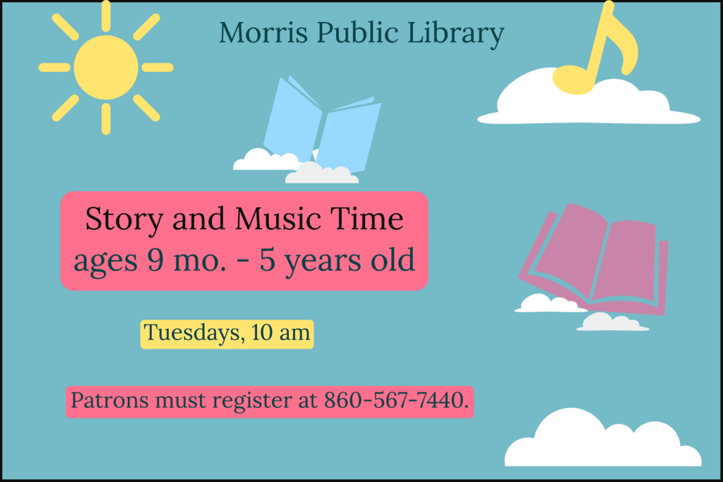 Story and Music Time at the Morris Public Library